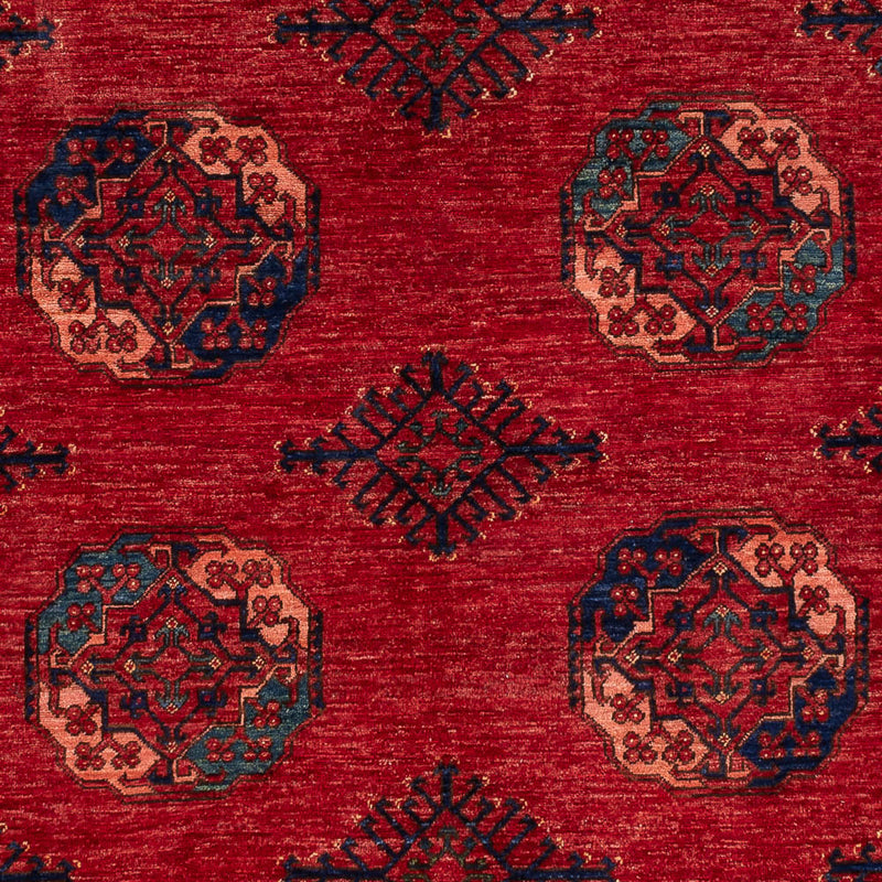 Tappeto afgano - Kunduz - 287 x 215 cm - rosso