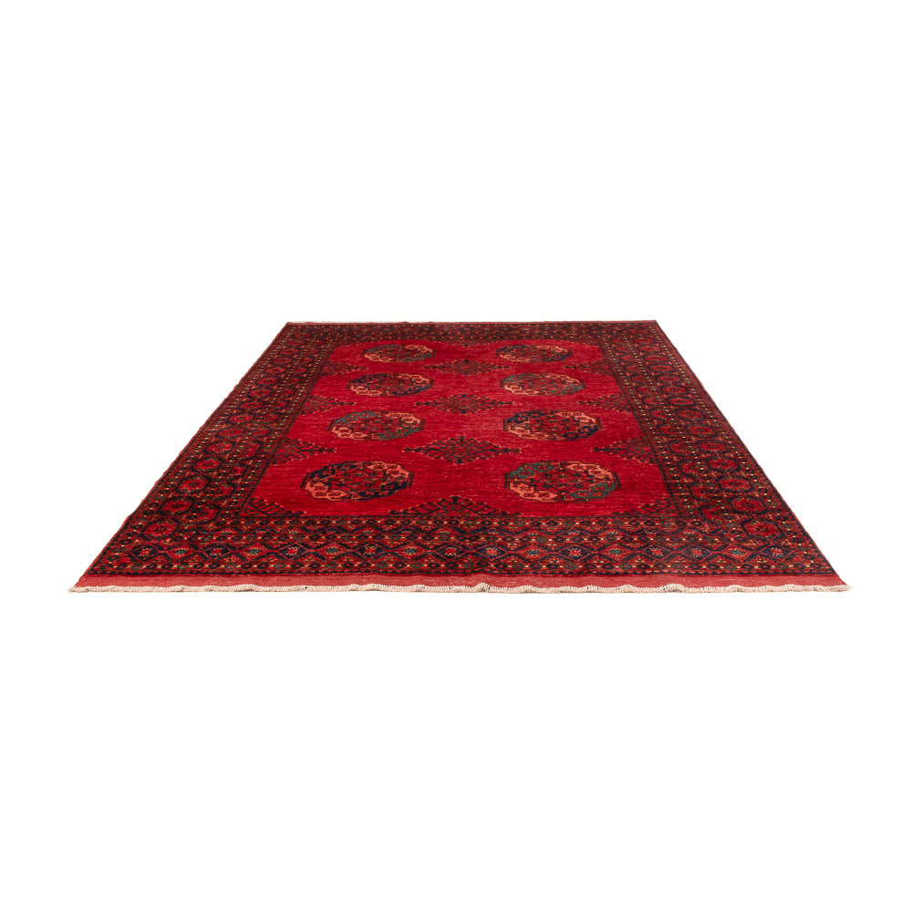 Tappeto afgano - Kunduz - 287 x 215 cm - rosso