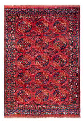 Tappeto afgano - Kunduz - 296 x 207 cm - rosso chiaro