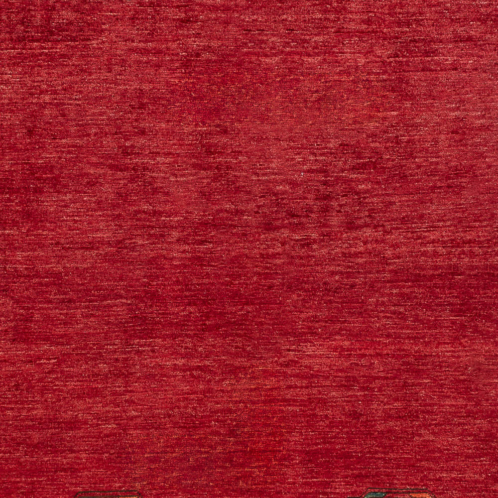 Tappeto afgano - Kunduz - 288 x 216 cm - rosso