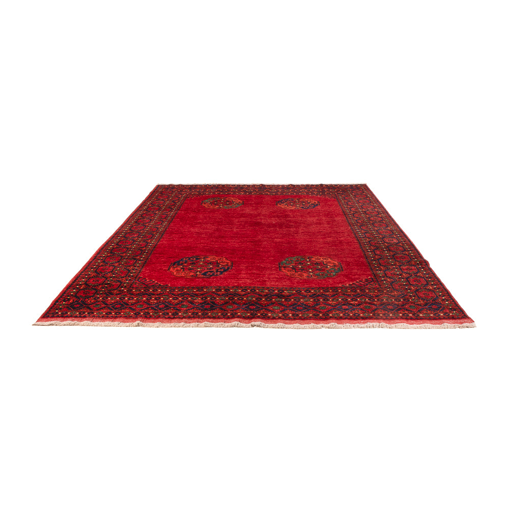Tappeto afgano - Kunduz - 288 x 216 cm - rosso