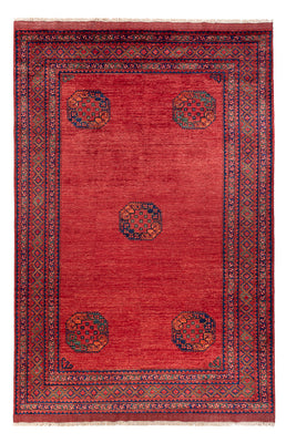 Tappeto afgano - Kunduz - 302 x 203 cm - rosso