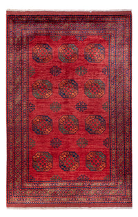 Tappeto afgano - Kunduz - 305 x 203 cm - rosso