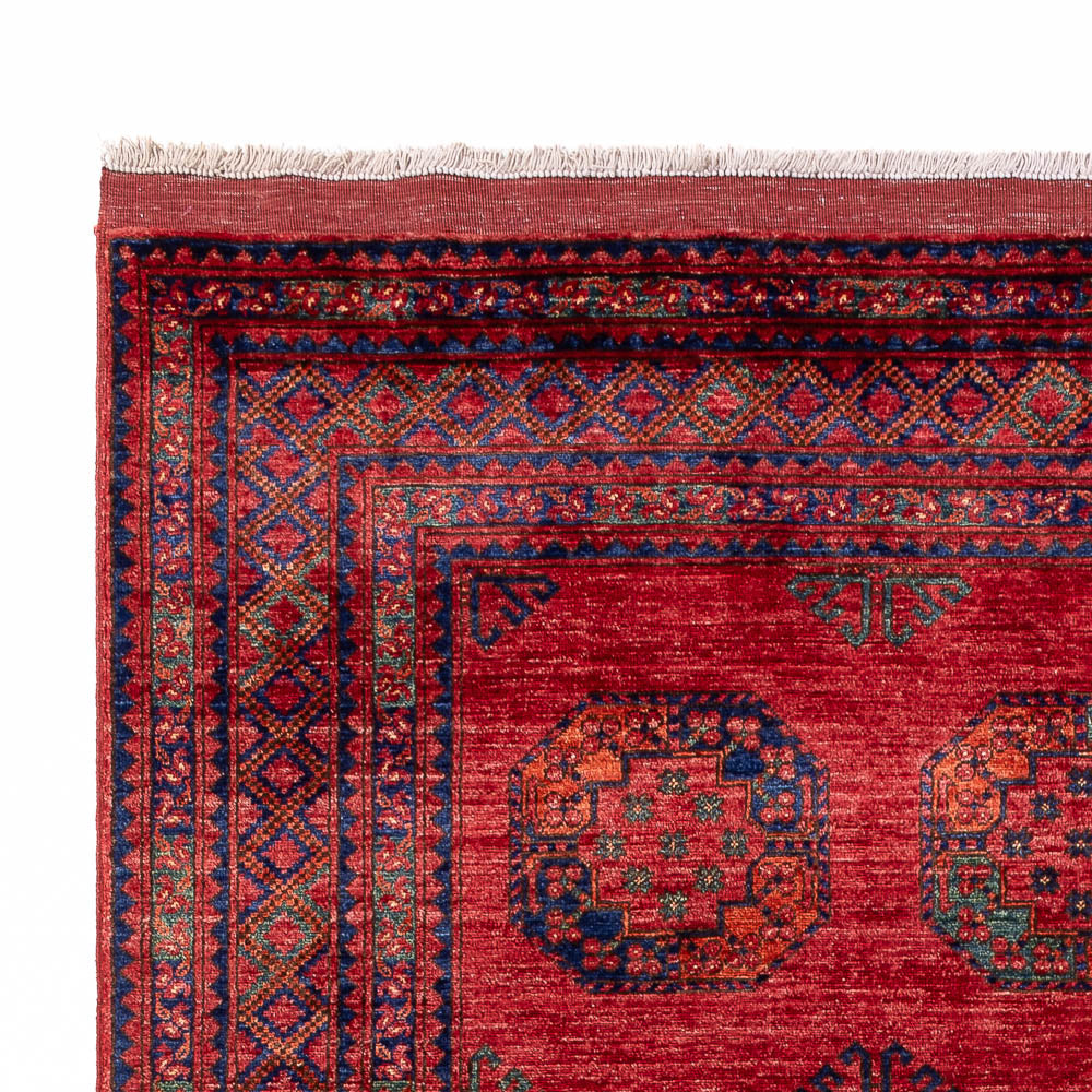Tappeto afgano - Kunduz - 305 x 203 cm - rosso
