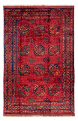Tappeto afgano - Kunduz - 300 x 201 cm - rosso