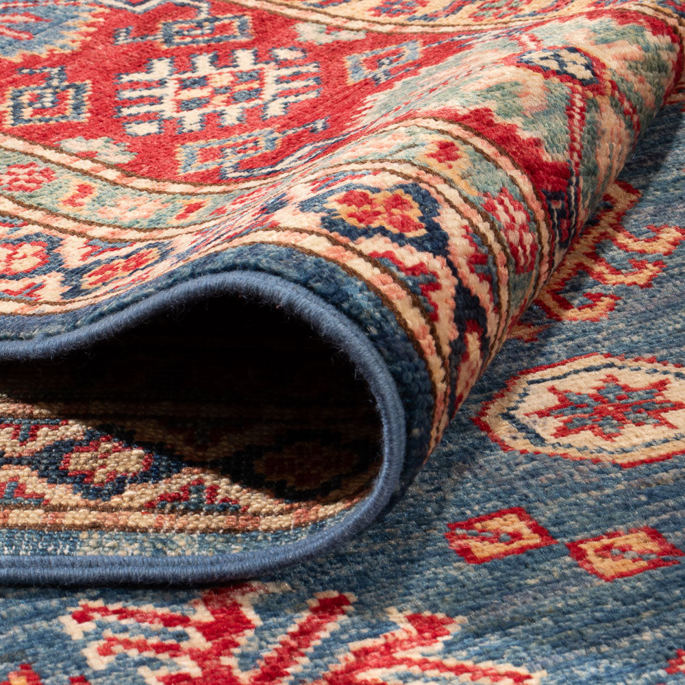 Tappeto Ziegler - Kazak - 303 x 202 cm - blu