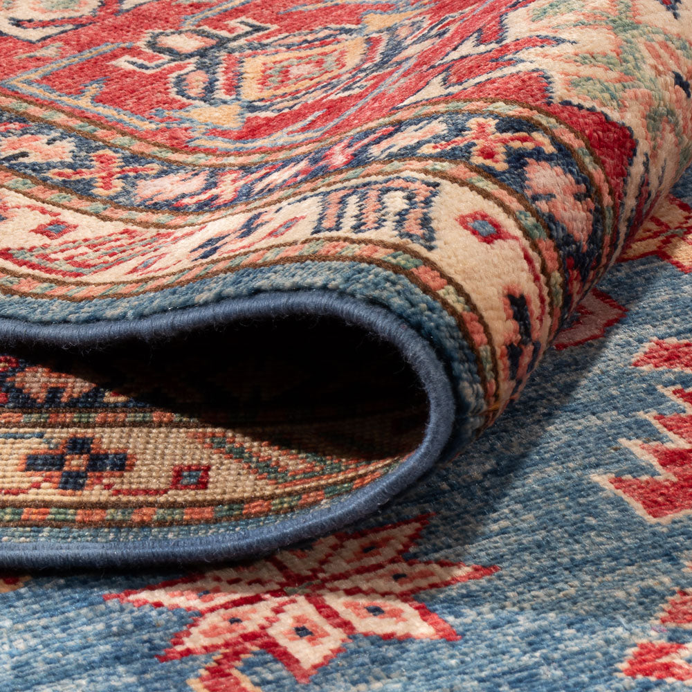 Tappeto Ziegler - Kazak - 301 x 201 cm - blu