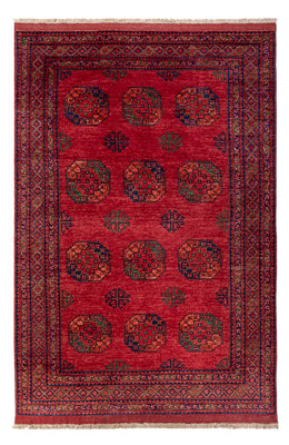 Tappeto afgano - Kunduz - 298 x 201 cm - rosso