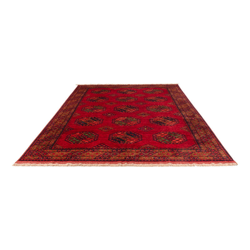 Tappeto afgano - Kunduz - 301 x 200 cm - rosso