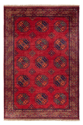 Tappeto afgano - Kunduz - 300 x 206 cm - rosso