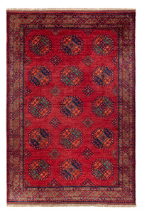 Tappeto afgano - Kunduz - 300 x 206 cm - rosso