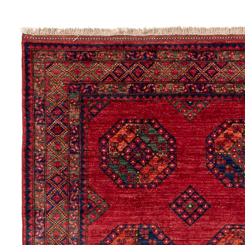 Tappeto afgano - Kunduz - 300 x 206 cm - rosso