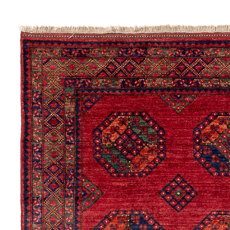 Tappeto afgano - Kunduz - 300 x 206 cm - rosso