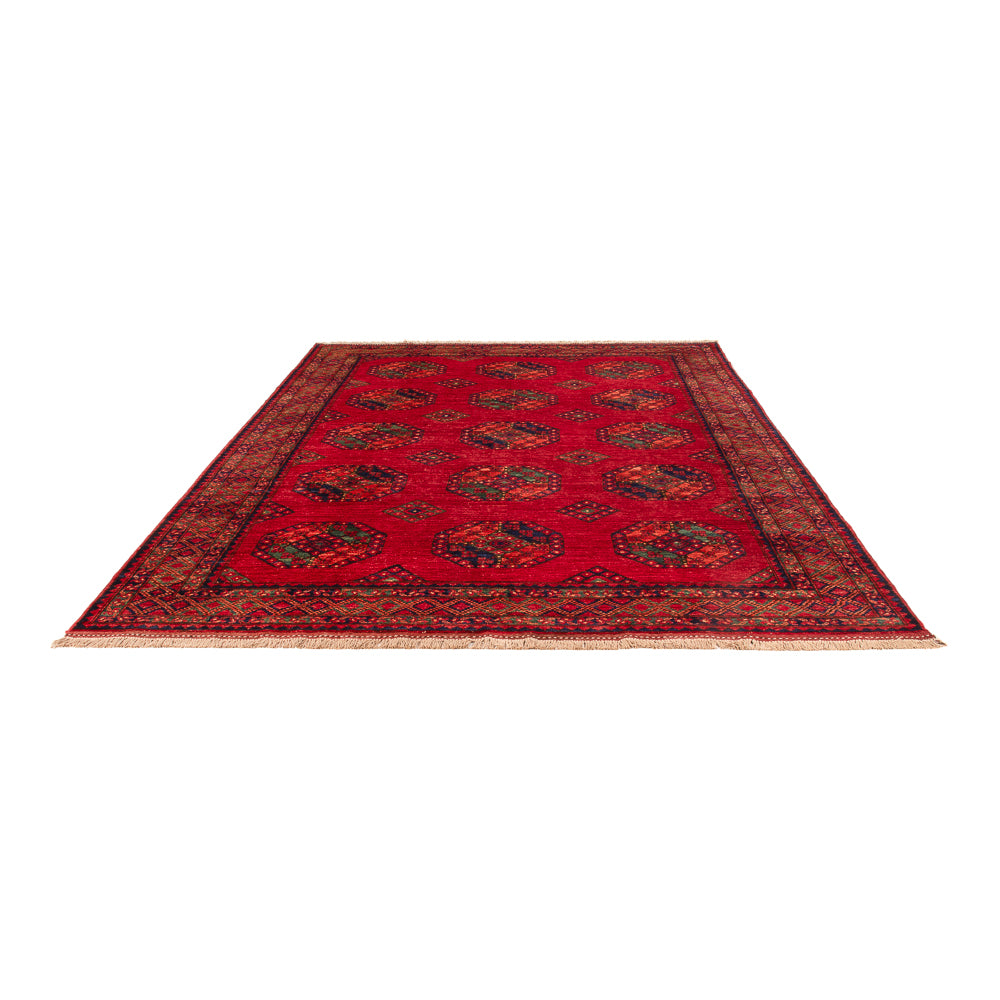 Tappeto afgano - Kunduz - 300 x 206 cm - rosso