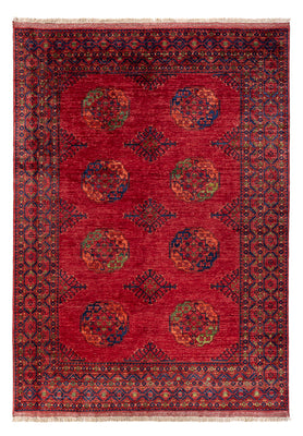 Tappeto afgano - Kunduz - 296 x 214 cm - rosso