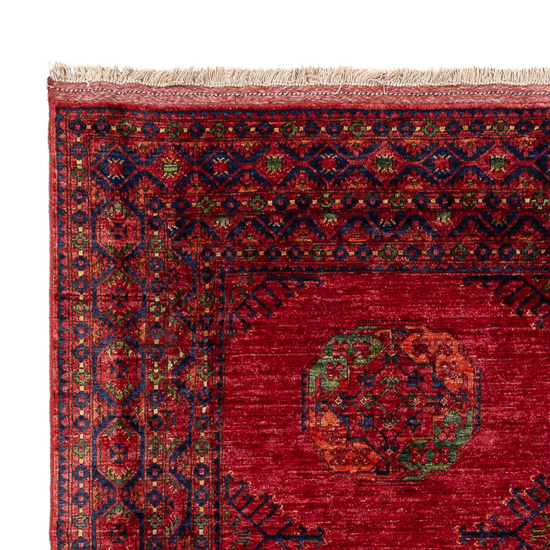 Tappeto afgano - Kunduz - 296 x 214 cm - rosso