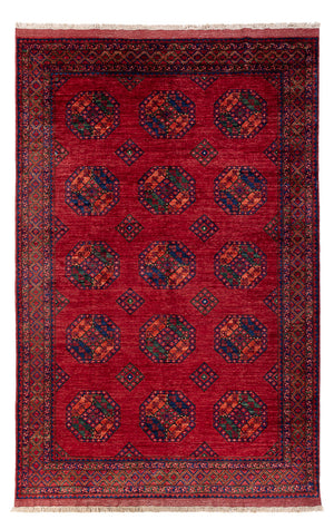Tappeto afgano - Kunduz - 310 x 206 cm - rosso