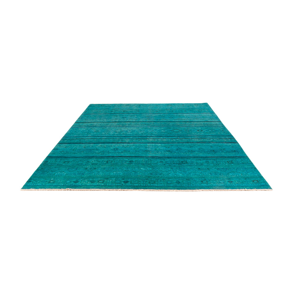 Tappeto Ziegler - Moderno - Vintage/Tinto di moda - 295 x 207 cm - turchese