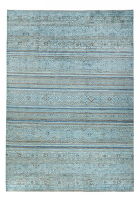 Tappeto Ziegler - Shal - Vintage/Tinto di moda - 288 x 207 cm - blu chiaro