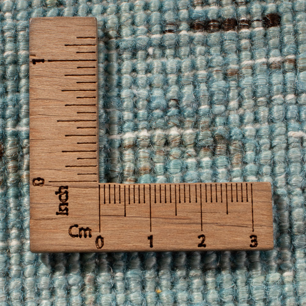 Tappeto Ziegler - Moderno - Vintage/Tinto di moda - 300 x 202 cm - blu chiaro