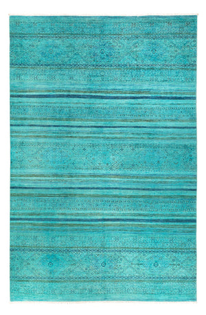Tappeto Ziegler - Moderno - Vintage/Tinto di moda - 314 x 204 cm - turchese