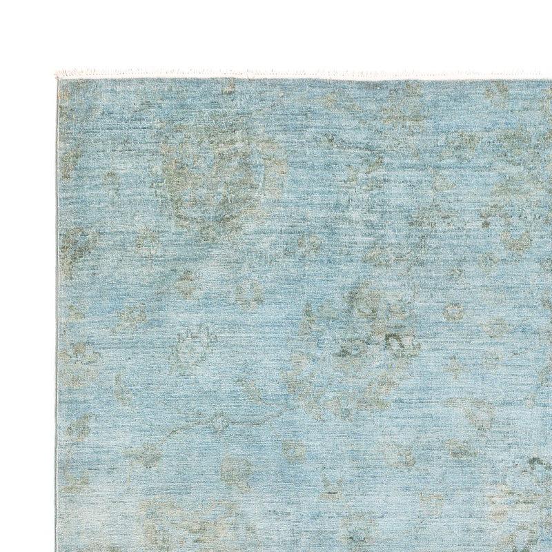 Tappeto Ziegler - Moderno - Vintage/Tinto di moda - 292 x 204 cm - blu chiaro