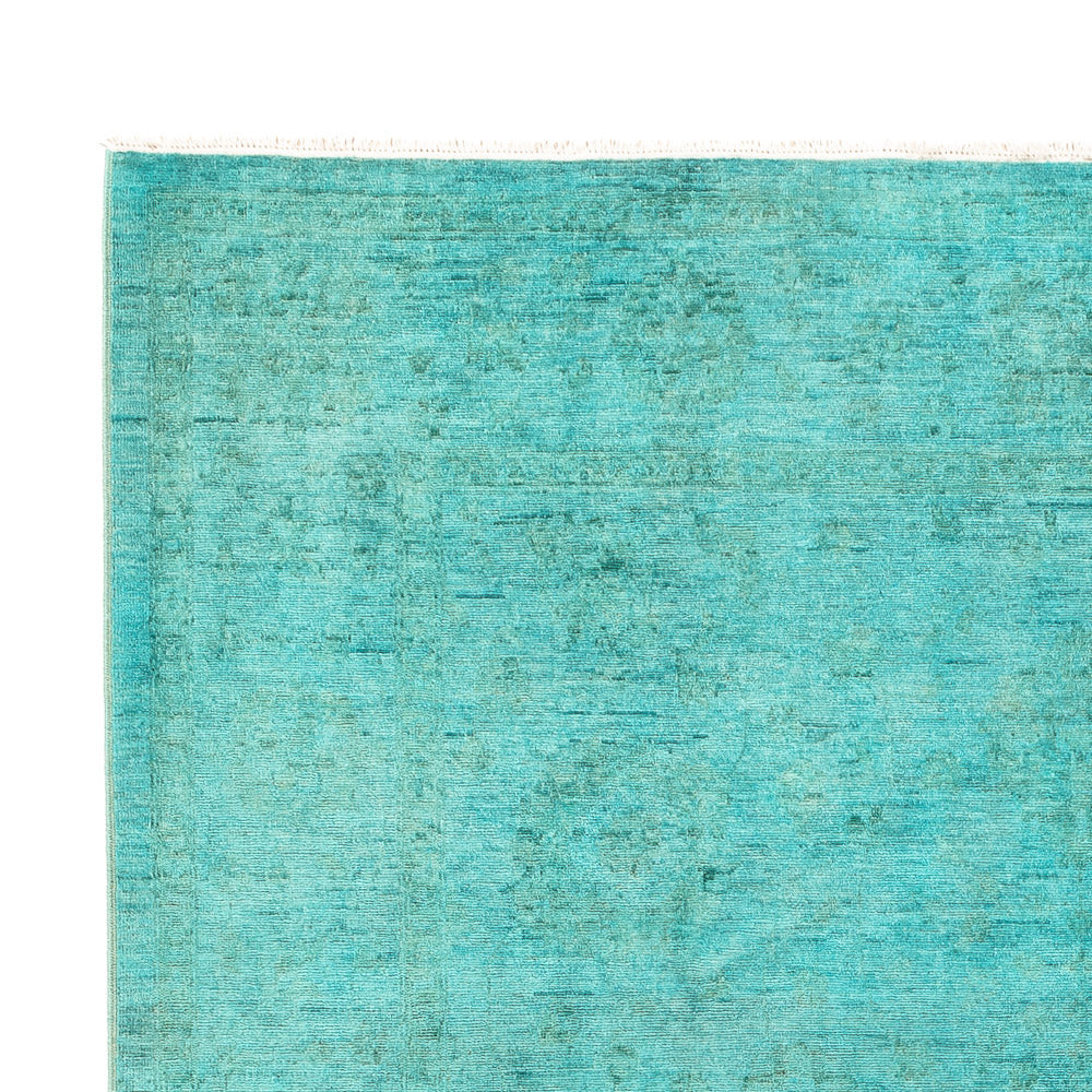 Tappeto Ziegler - Moderno - Vintage/Tinto di moda - 292 x 198 cm - turchese
