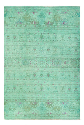 Tappeto Ziegler - Moderno - Vintage/Tinto di moda - 308 x 206 cm - verde chiaro