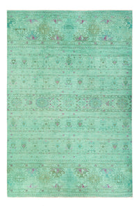 Tappeto Ziegler - Moderno - Vintage/Tinto di moda - 308 x 206 cm - verde chiaro