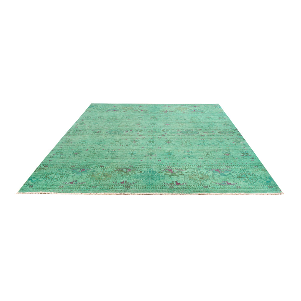 Tappeto Ziegler - Moderno - Vintage/Tinto di moda - 308 x 206 cm - verde chiaro