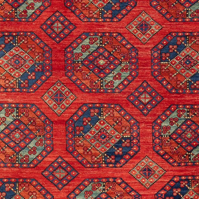 Tappeto afgano - Kunduz - 305 x 209 cm - rosso