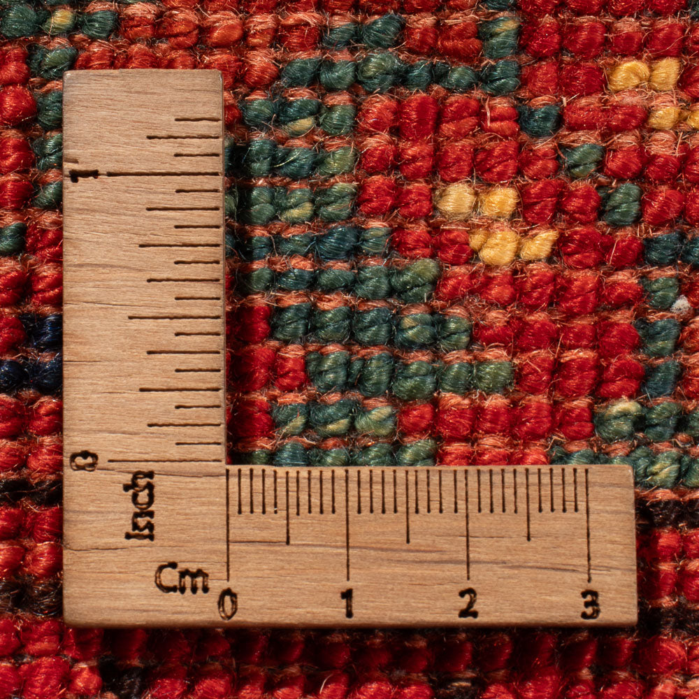 Tappeto afgano - Kunduz - 305 x 209 cm - rosso