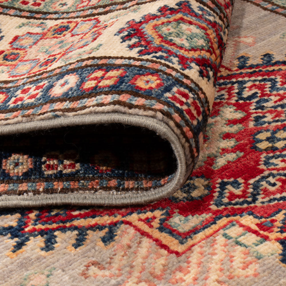 Tappeto corsia Tappeto Ziegler - Kazak - 242 x 77 cm - salmone