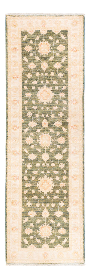 Tappeto corsia Tappeto Ziegler - 252 x 82 cm - verde oliva