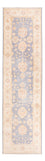 Tappeto corsia Tappeto Ziegler - 298 x 79 cm - blu petrolio