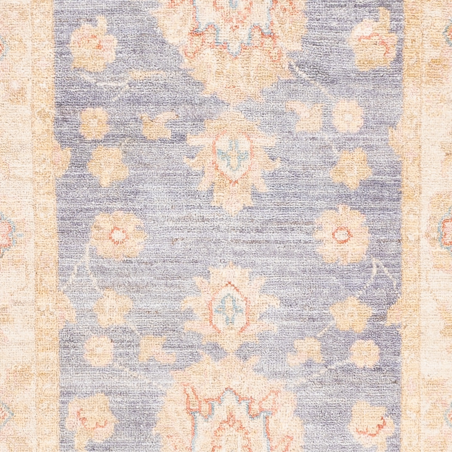 Tappeto corsia Tappeto Ziegler - 298 x 79 cm - blu petrolio