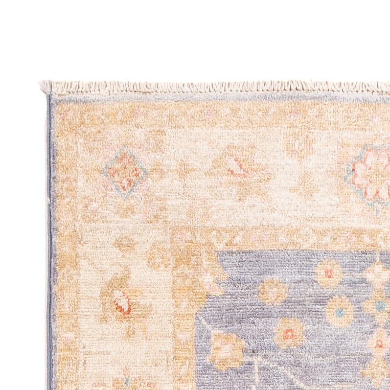 Tappeto corsia Tappeto Ziegler - 298 x 79 cm - blu petrolio