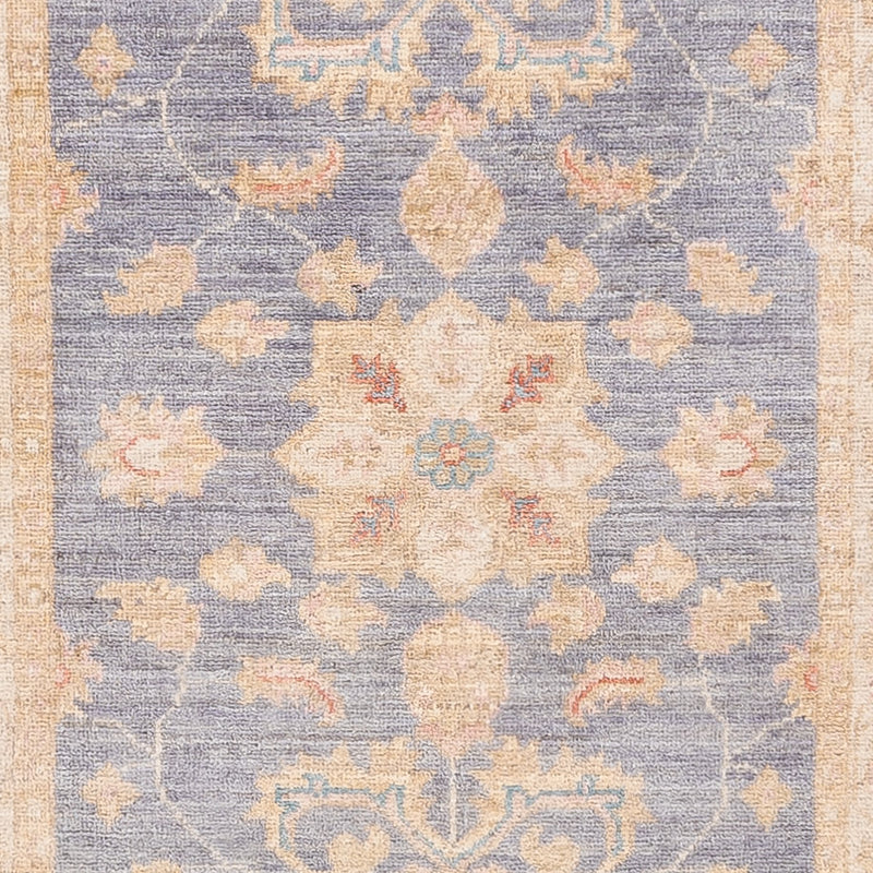 Tappeto corsia Tappeto Ziegler - 298 x 77 cm - blu petrolio
