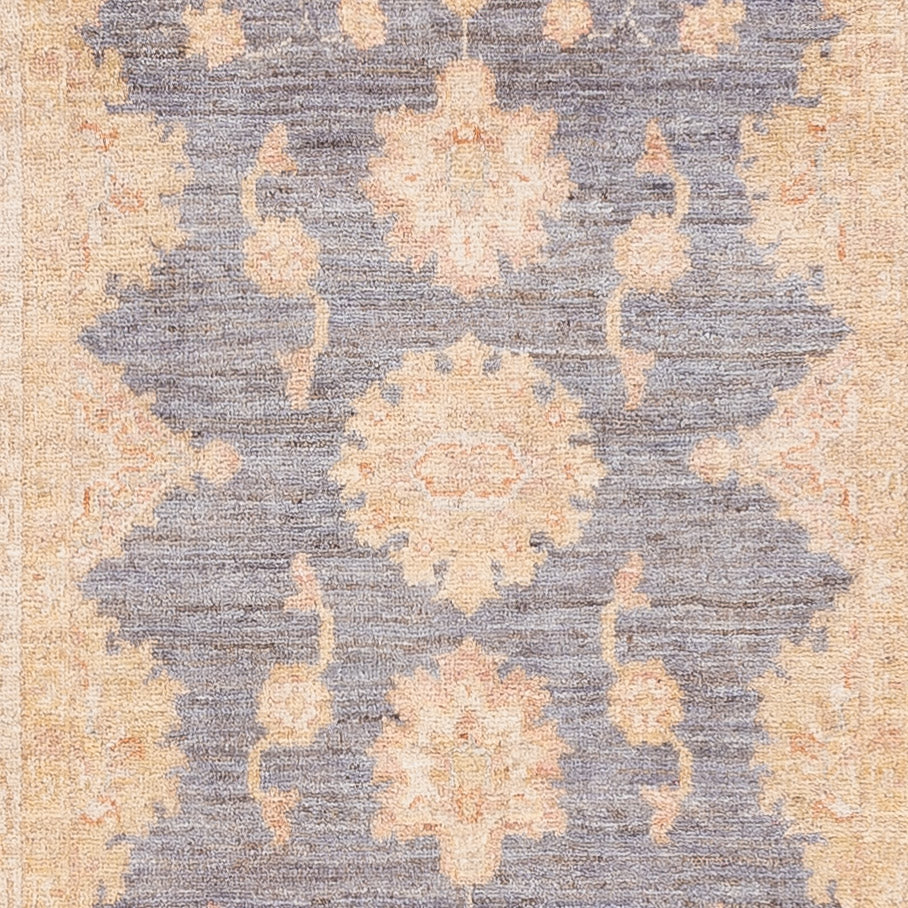 Tappeto corsia Tappeto Ziegler - 293 x 81 cm - blu petrolio