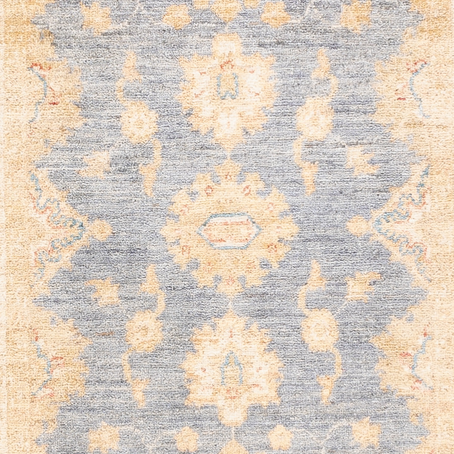 Tappeto corsia Tappeto Ziegler - 294 x 84 cm - blu petrolio