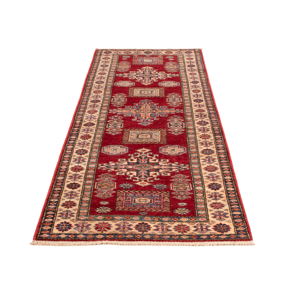 Tappeto corsia Tappeto Ziegler - Kazak - 260 x 75 cm - rosso