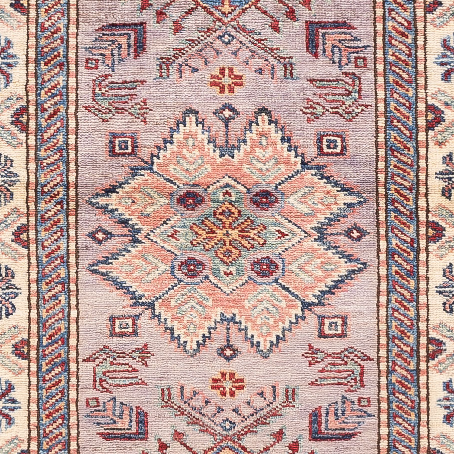 Tappeto corsia Tappeto Ziegler - Kazak - 250 x 78 cm - salmone
