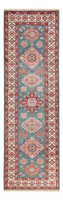 Tappeto corsia Tappeto Ziegler - Kazak - 247 x 75 cm - blu scuro