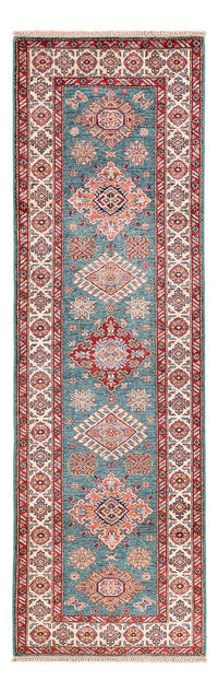 Tappeto corsia Tappeto Ziegler - Kazak - 247 x 75 cm - blu scuro