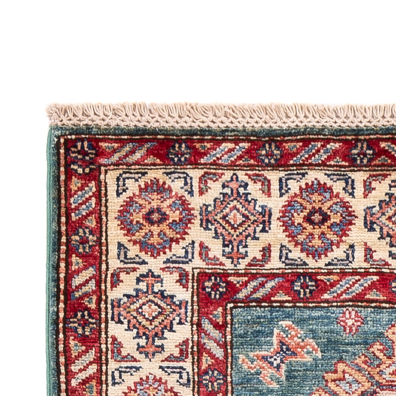 Tappeto corsia Tappeto Ziegler - Kazak - 247 x 75 cm - blu scuro
