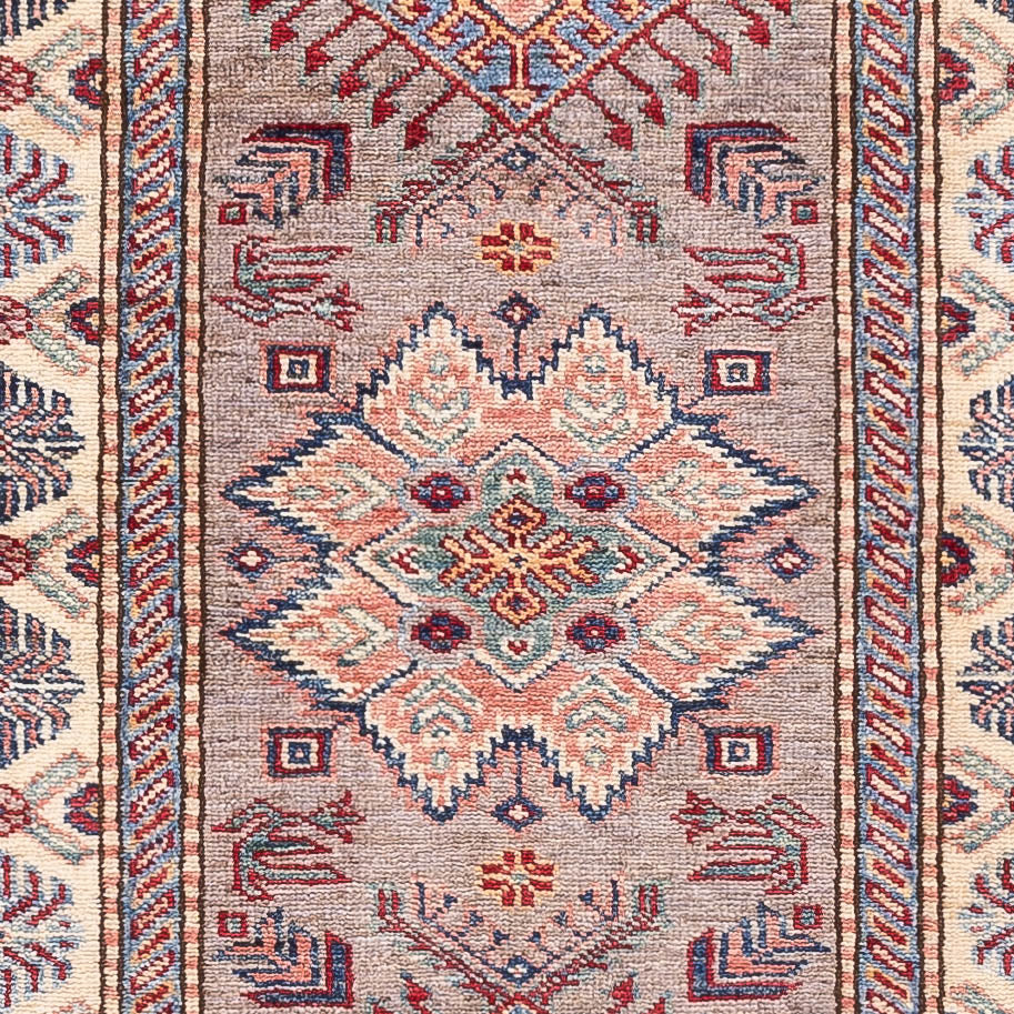 Tappeto corsia Tappeto Ziegler - Kazak - 252 x 76 cm - salmone