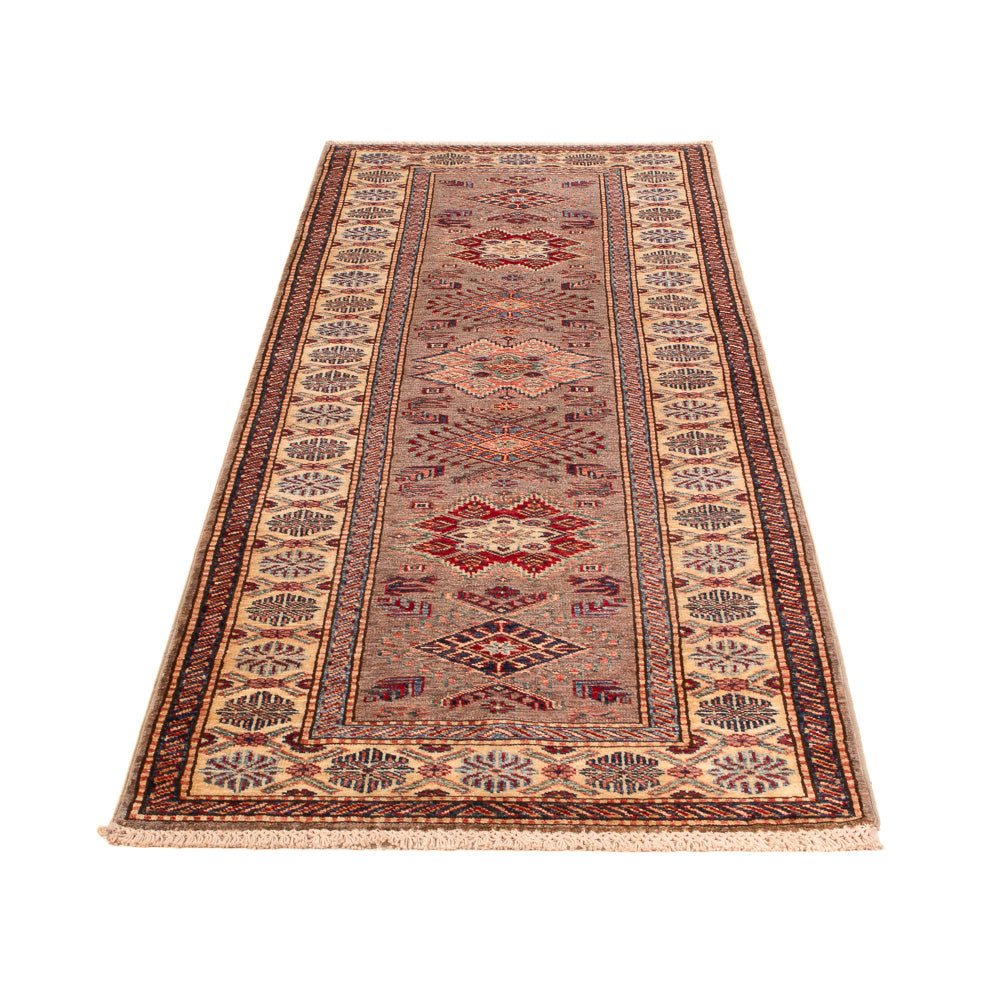Tappeto corsia Tappeto Ziegler - Kazak - 252 x 76 cm - salmone