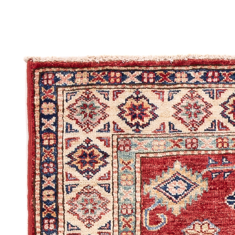 Tappeto corsia Tappeto Ziegler - Kazak - 236 x 77 cm - rosso