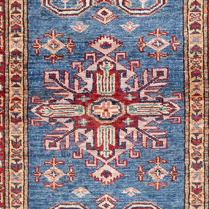 Tappeto corsia Tappeto Ziegler - Kazak - 240 x 75 cm - blu