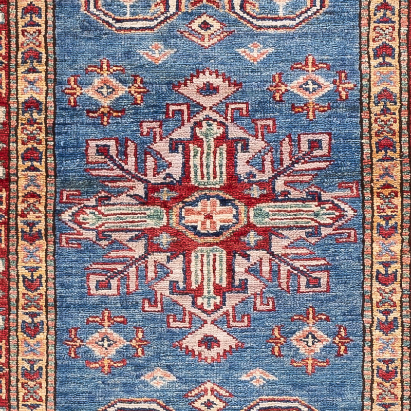 Tappeto corsia Tappeto Ziegler - Kazak - 240 x 75 cm - blu